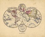 El mapa del mundo 1860