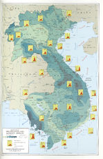 Mapa Politico Pequeña Escala de Qatar