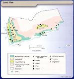 Mapa del Uso de la Tierra de Yemen