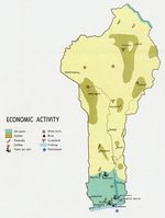 Mapa Departamento de Olancho, Honduras