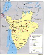 Red de Energía Eléctrica de Burundi 1990