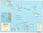 Mapa Politico de Cabo Verde