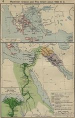 Mapa de Egipto 1450 adC