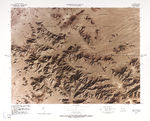 Mapa Fronterizo de México-Estados Unidos, Este de las Montañas Tule 1979