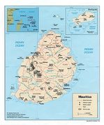 Mapa Politico de Mauricio