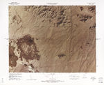 Mapa Fronterizo de México-Estados Unidos, Montañas Agua Dulce Oeste 1979