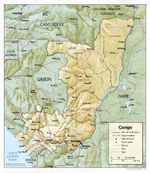 Hoja Needles del Mapa Topográfico de los Estados Unidos 1969