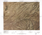 Mapa Fronterizo de México-Estados Unidos, Puerto de Entrada Este de Lochiel 1982