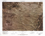 Mapa Fronterizo de México-Estados Unidos, Montezuma Peak 1982