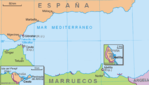 Mapa del puerto de Santander