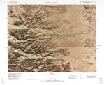Mapa Fronterizo de México-Estados Unidos, Oeste del Puerto de Entrada de Antelope Wells 1979
