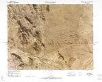 Mapa Fronterizo de México-Estados Unidos, Puerto de Entrada Antelope Wells 1979