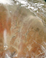 Tormentas de polvareda en Australia