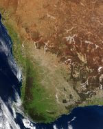Condiciones de sequía en Australia suroccidental