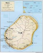 Mapa Político Pequeña Escala de Aruba