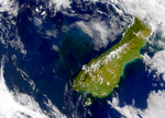 Proliferación en el Mar de Tasmania