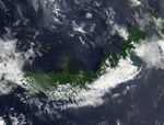 Erupción del volcán Monte Pago, Papúa Nueva Guinea