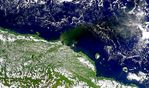 Penachos de sedimentos en Nueva Guinea