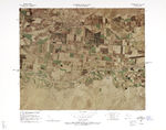 Mapa de la Ciudad de Salé, Marruecos 1942
