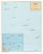 Mapa Politico de Tuvalu