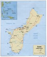 Mapa Politico de Guam