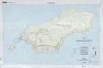 Mapa Topográfico de la Isla de Rota (Luta), Islas Marianas del Norte