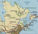 Mapa tectónico y batimétrico de América del Norte