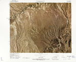 Mapa de Relieve Sombreado del Valle Yosemite, California, Estados Unidos 1958