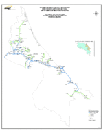 Mapa de Carreteras de la Provincia de Limón, Costa Rica