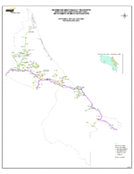 Mapa de Division Municipal, Estado de Amazonas, Brasil