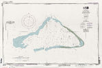 Mapa de Sondeos en Brazas del Arrecife Kingman, Estados Unidos
