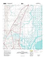 Prototipo de Mapa Topográfico de Chickasaw, Alabama, Estados Unidos, Septiembre 12, 2005