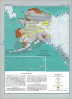 Mapa de los Recursos Hídricos en Alaska, Estados Unidos