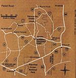 Mapa de la Región del Sitio Histórico Nacional Hubbell Trading Post, Arizona, Estados Unidos