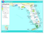 Mapa de las Tierras Federales y de las Reservas Indigenas, Florida, Estados Unidos
