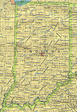 Mapa de la Ciudad de Aiken, Carolina del Sur, Estados Unidos 1919