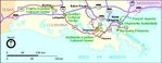 Mapa de la Región del Parque Nacional Histórico & Reserva Natural Jean Lafitte