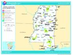 Mapa de las Tierras Federales y de las Reservas Indigenas, Misisipi, Estados Unidos