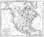Mapa de América del Norte 1797