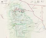 Mapa del Parque Nacional Great Basin, Nevada, Estados Unidos