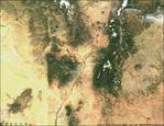 Incendios cerca de Los Alamos, Nuevo México de MODIS