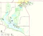 Mapa del Parque de Chickasaw Área Nacional de Recreación, Oklahoma, Estados Unidos
