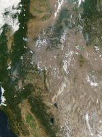 Imagen de satélite de Guatemala