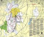 Mapa de Relieve Sombreado del Parque Militar Nacional de Gettysburg, Pensilvania, Estados Unidos
