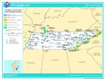 Mapa de las Tierras Federales y de las Reservas Indigenas, Tennessee, Estados Unidos