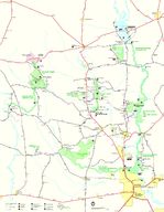 Mapa del Parque Big Thicket Reserva Natural Nacional, Texas, Estados Unidos