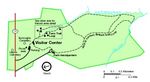 Mapa del Parque del Monumento Nacional Booker T. Washington, Virginia, Estados Unidos
