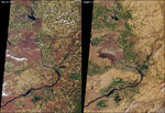 Imagen, Foto Satelite del Area de Lima, Callao, Peru
