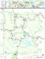 Mapas Detallados del Parque Nacional Yellowstone, Wyoming, Montana, Idaho, Estados Unidos