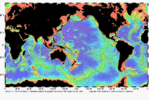 Topografía del fondo marino del Mundo 1997